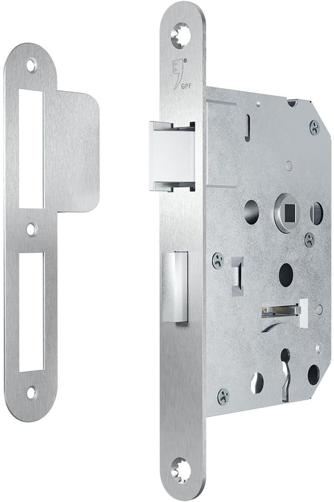 Insteekslot - RVS geborsteld - GPF - GPF0100.09 Klavierslot BB56 RVS
