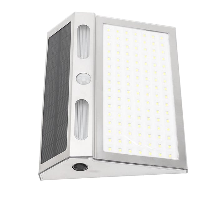 Zonne-sensor Wandlamp IP65 Waterdicht 112 LED Zonne-bewegingssensor Wandlamp voor Tuinpoort