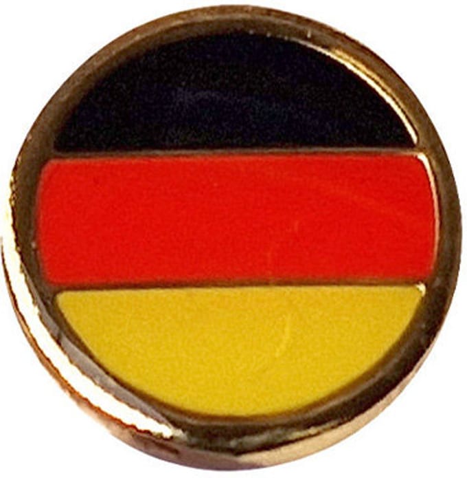 CombiCraft kleine vlag pin Duitsland 8 mm - per 5 stuks