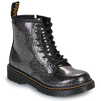 Dr. Martens - 1460 J 8 EYE BOOT - Half-hoog - Kleur: Zwart - Maat: 36