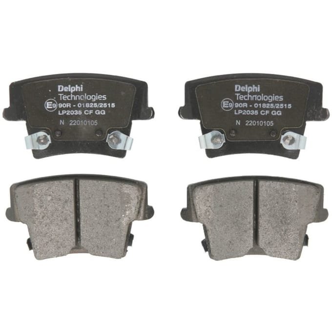 Remblokset DELPHI LP2035, achter