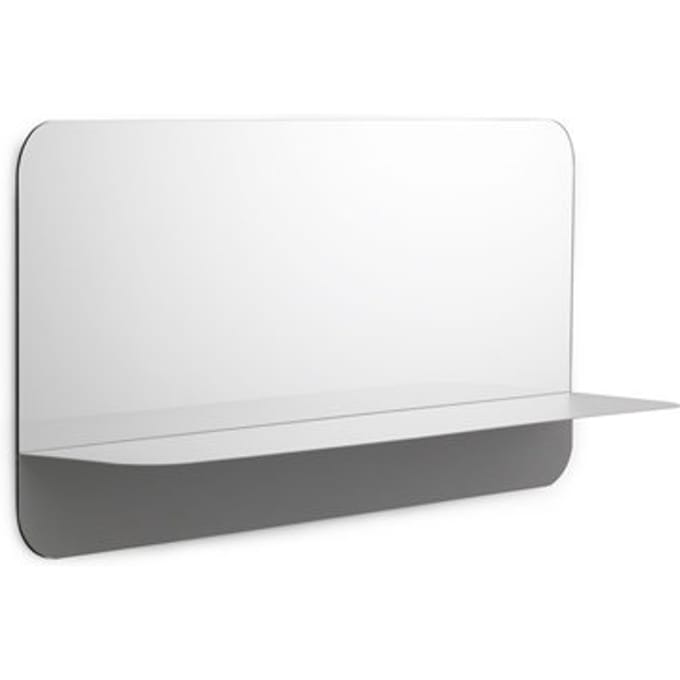 Normann Copenhagen - Horizon spiegel - grijs - horizontaal - 4 - 6 Wochen