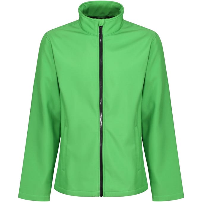 Regatta Heren Ablaze Printable Soft Shell Jas (Extreem groen/zwart)