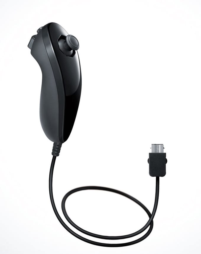 Officiële Nintendo Nunchuk Controller - Zwart - Geschikt voor Nintendo Wii & Wii U