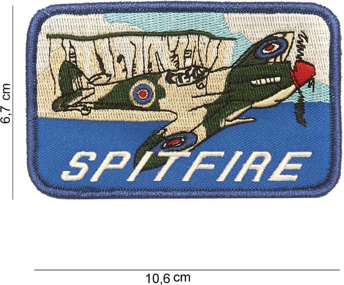 Embleem stof Spitfire