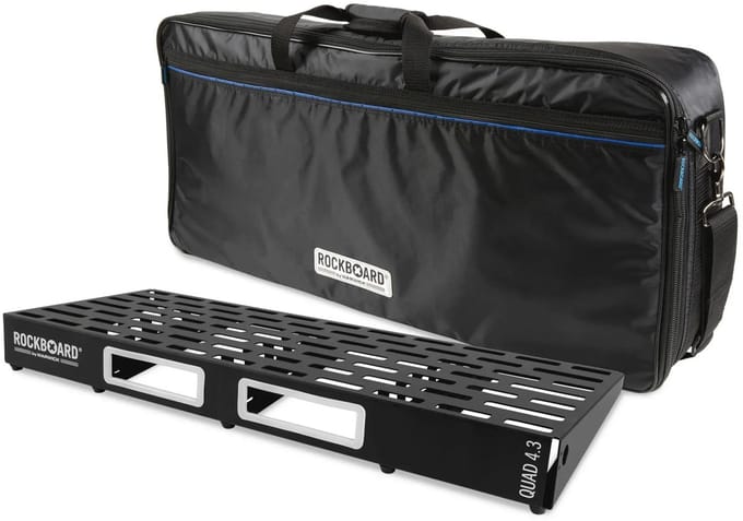 Rockboard QUAD 4.3 with Gigbag - Pedalboard voor gitaren