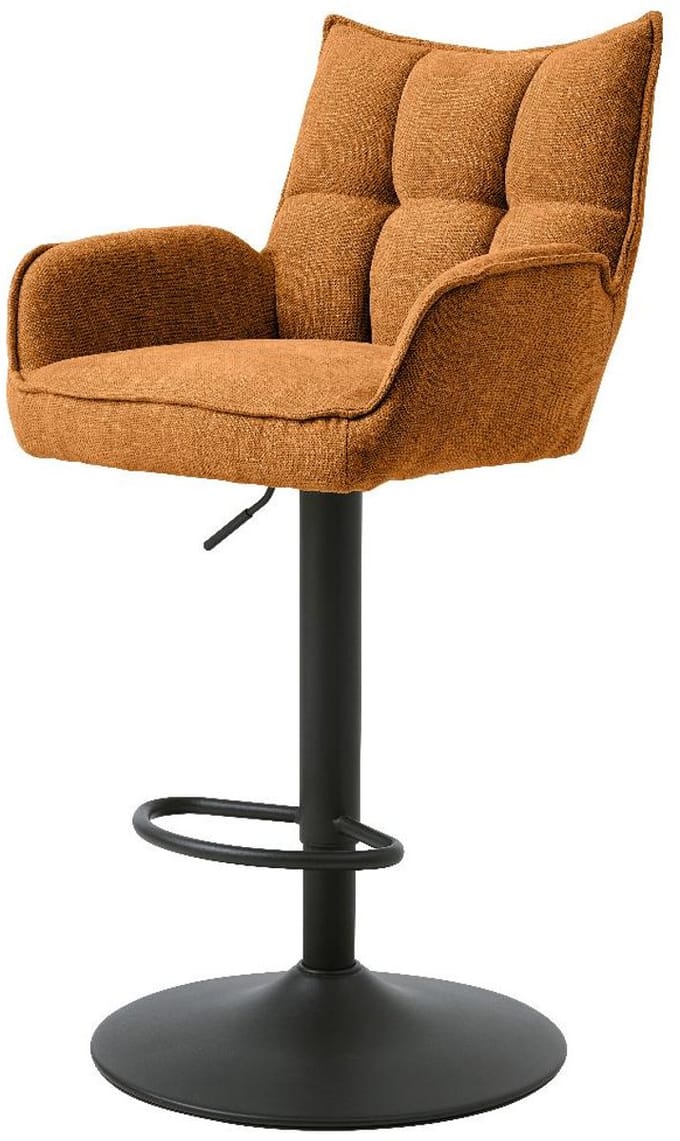 Nordic Home - Janna verstelbare barstoel - roestbruin