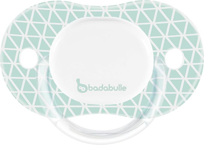 Draaibare fopspeen 12-36 maanden Graphic Lines turquoise