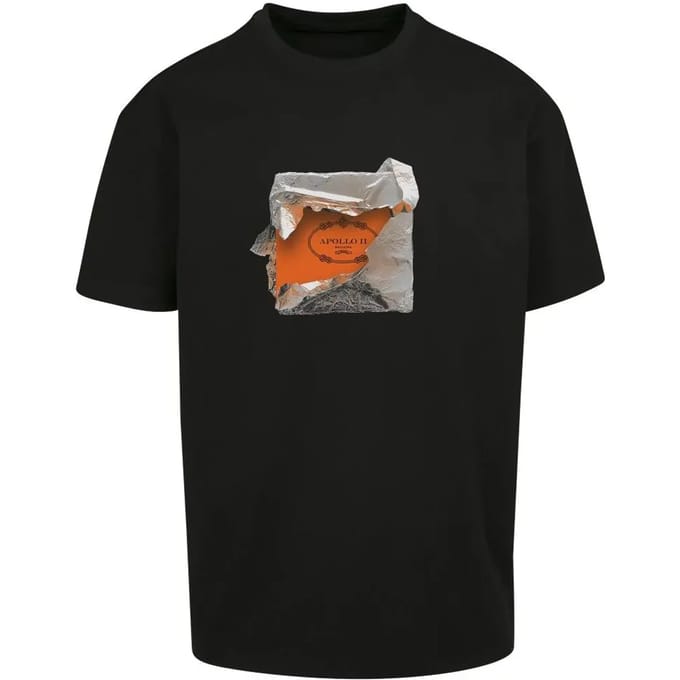 Mister Tee - Apollo II Oversize Heren Tshirt - XL - Zwart