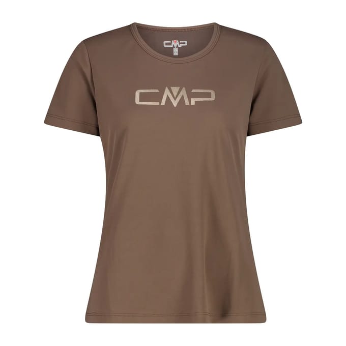 T-shirt met ronde hals met logo dames CMP