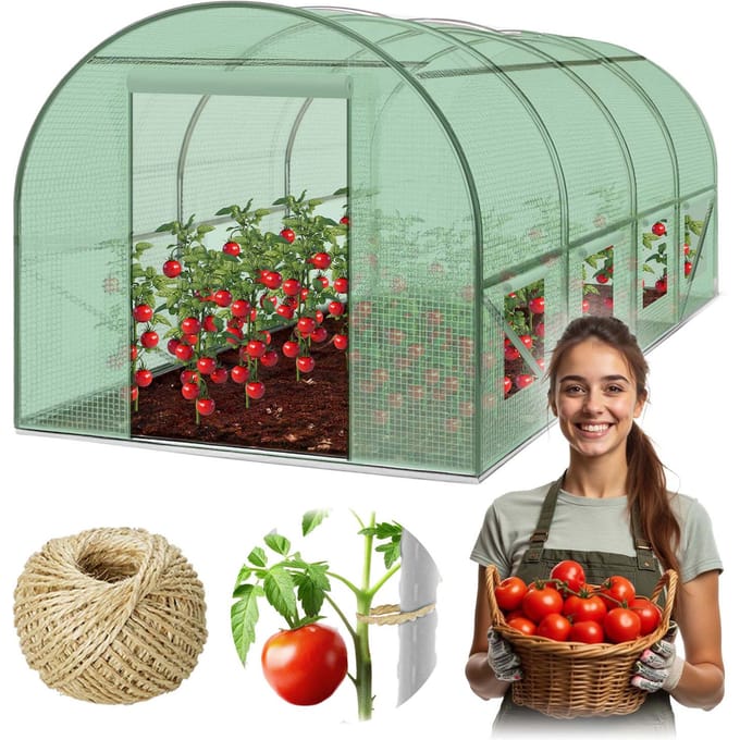Tunnel de Jardin 2,5 X 4 M (10 M2) Plonos