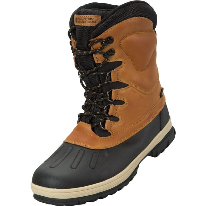 Mountain Warehouse Heren Arctic Thermische Sneeuwlaarzen (Bruin)