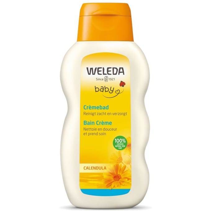 WELEDA Calendula Baby Crèmebad - 100% Natuurlijk - 200ml
