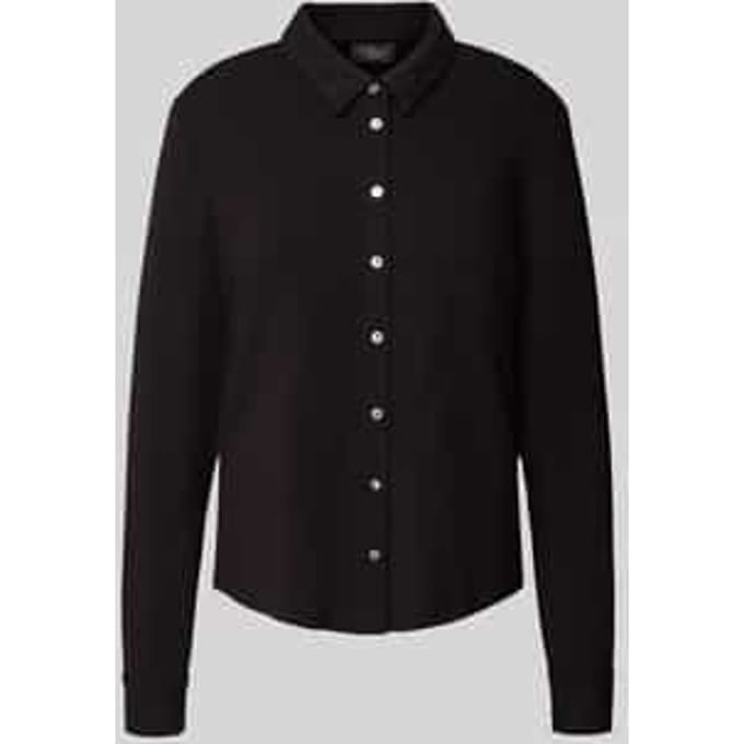 Regular fit blouseshirt van viscosemix