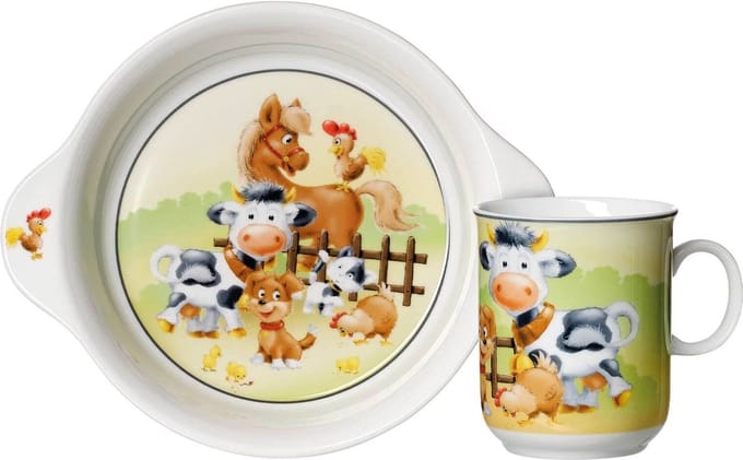 Kindergeschirr Hoftiere