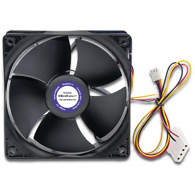 Qoltec Fan ForceFan 6000 RPM |   120 mm |   12V