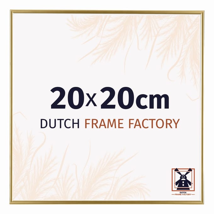 Fotolijst 20x20 cm - Kunststof - Goud - Easy