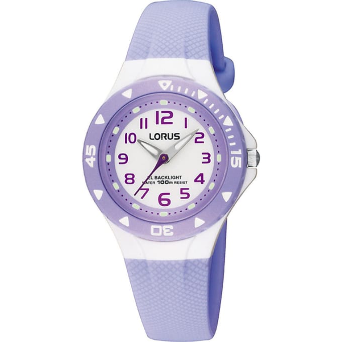 Lorus Young RRX51CX9 Kinder Horloge - Paars - 28 mm