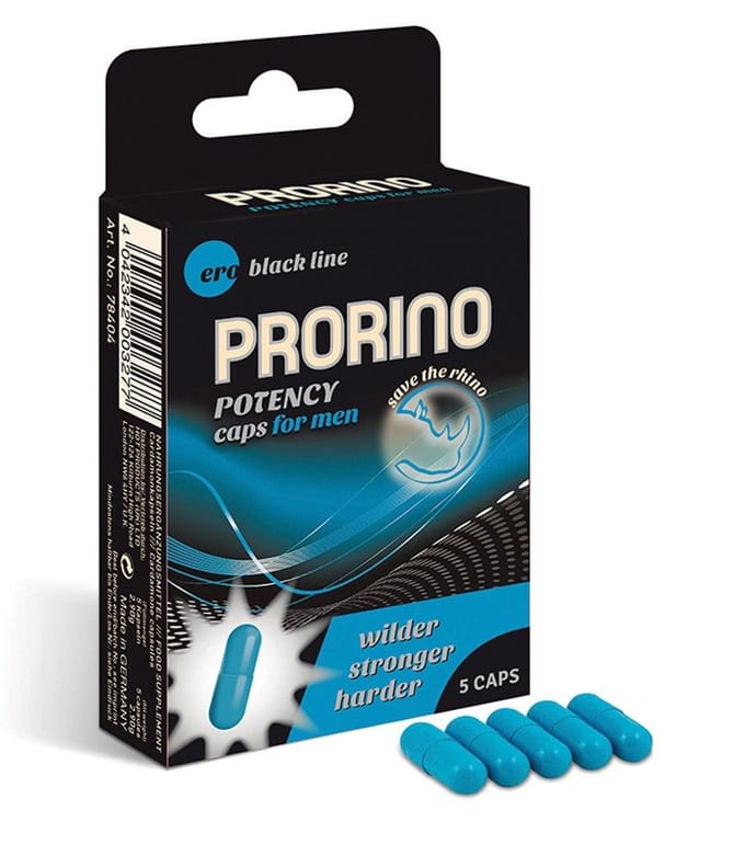 Prorino *Potency Caps* for men 5 Capsules