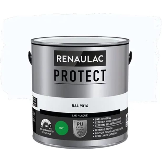 Lak Renaulac Protect Ral9016 Mat 2,5l
