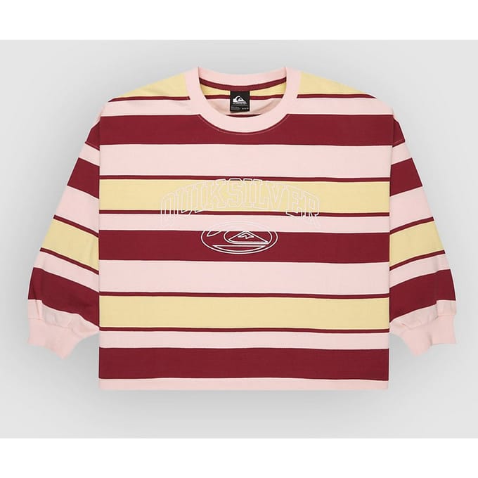 Quiksilver Bright Crew Sweater rood