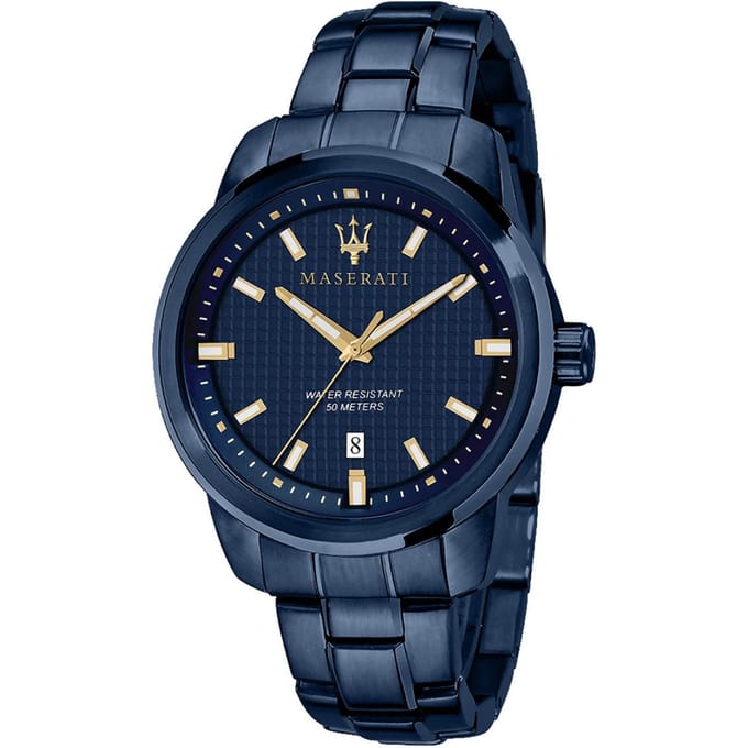 Maserati R8853141002 Heren Horloge 44mm 5ATM