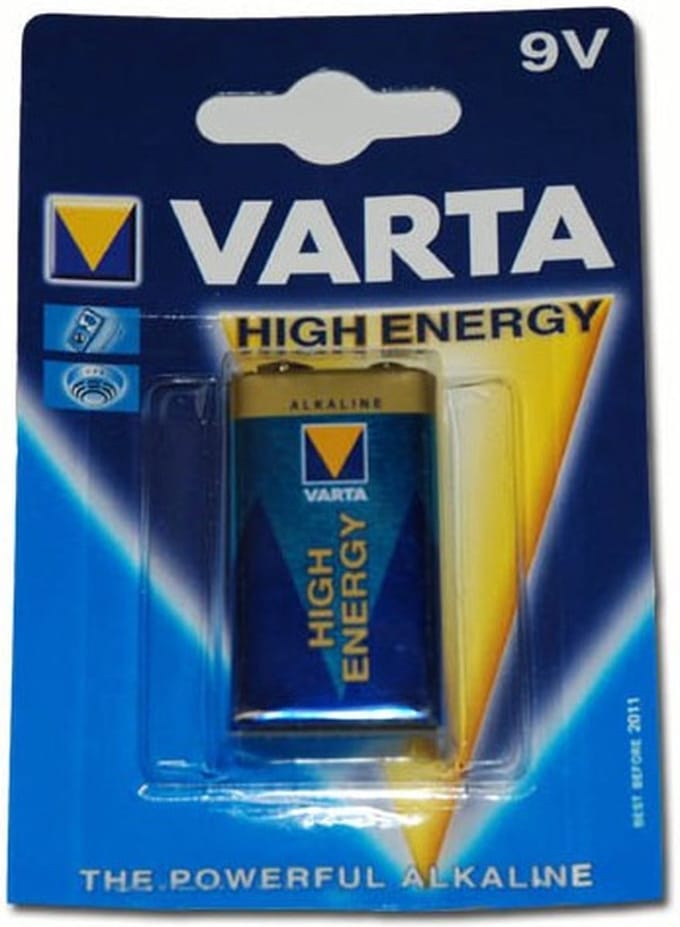 Varta Energy Alkaline batterij - 2x - 9V - blokbatterij - LR61