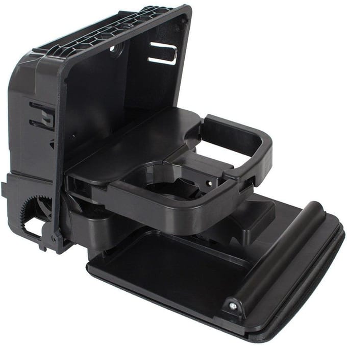 Modecar - Bekerhouder Middenconsole – Voor VW Golf V, Golf VI, Jetta III – Zwart – OE 1K0862532