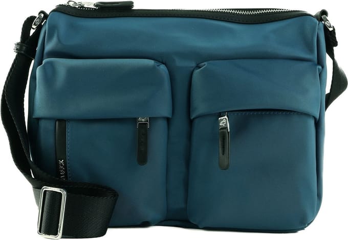 MANDARINA DUCK Schoudertas Hunter Crossover Scuba Blue Petrol