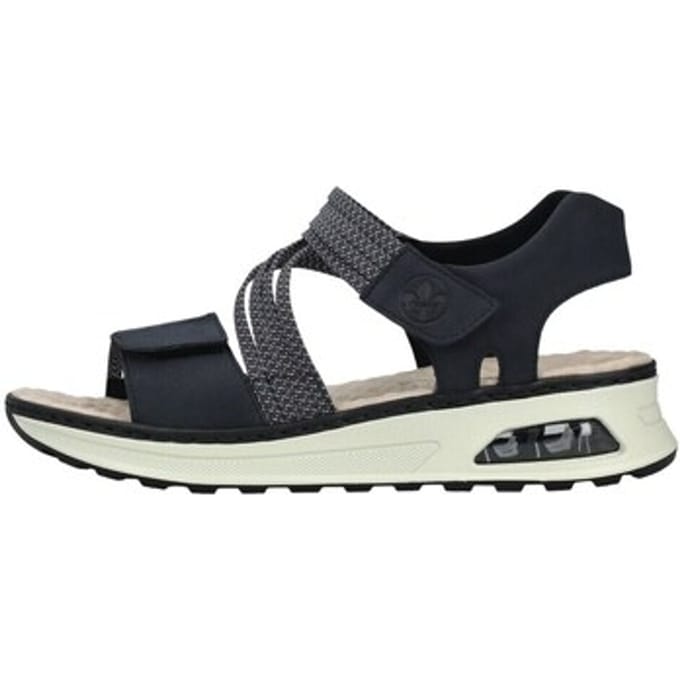 Sandalen met sleehak Rieker -