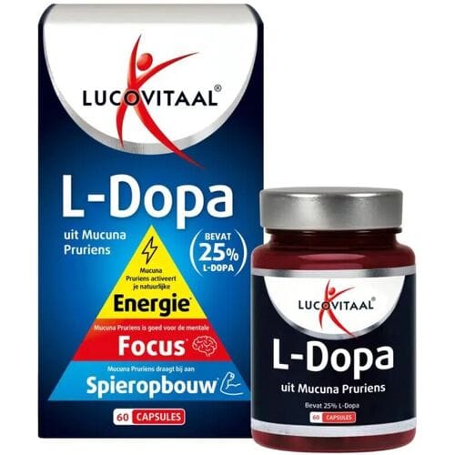 Lucovitaal L-Dopa Mucuna Pruriens - 60 capsules