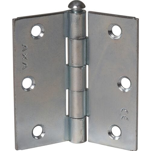 AXA Ongelagerd Scharnier met Rechte Hoeken - 76 x 76 mm - 1 stuk