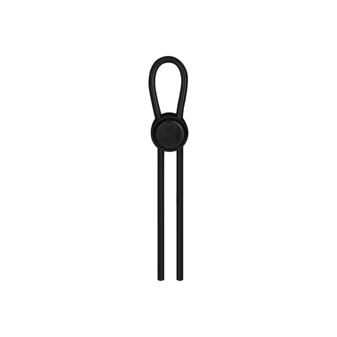 Blush Stay Hard siliconen Loop penisring - Zwart