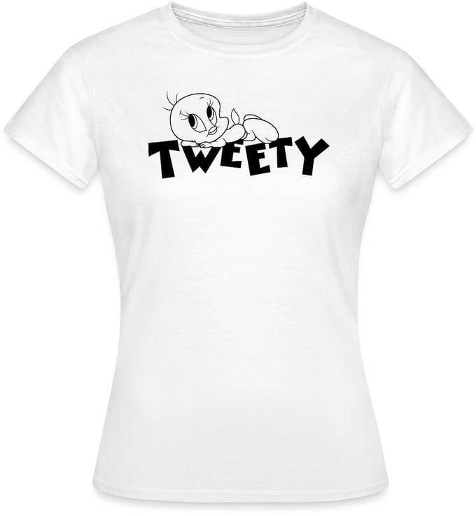 Looney Tunes Tweety Bird T-Shirt Dames
