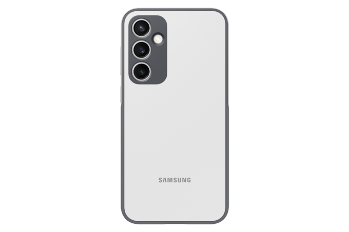 Samsung Silicone Case - Geschikt voor Samsung Galaxy S23 FE - Licht grijs