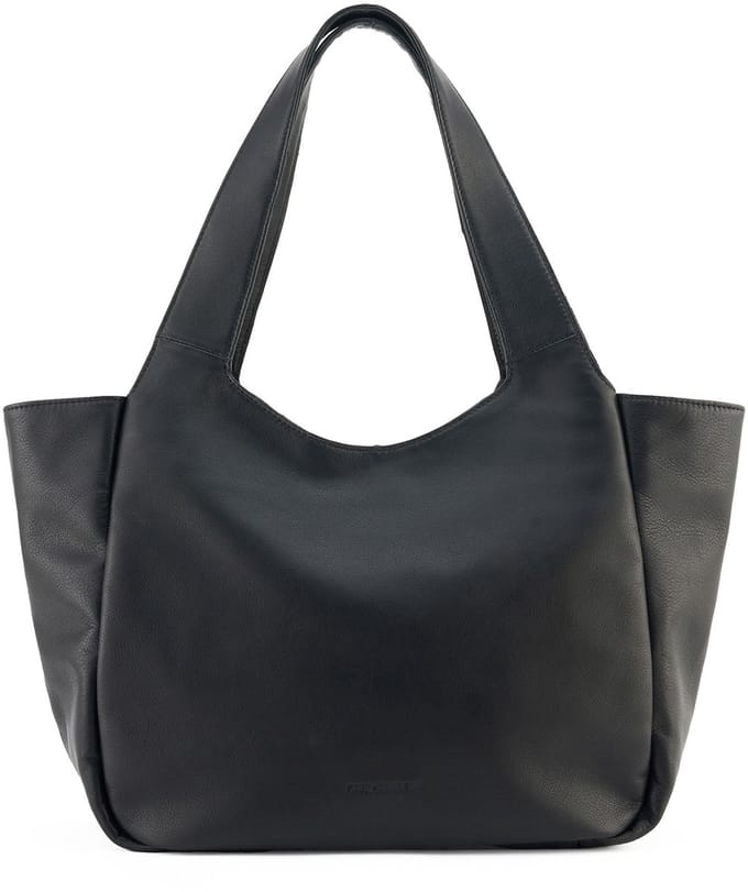 FREDsBRUDER shopper schoudertas Just Easy Shopper Black zwart