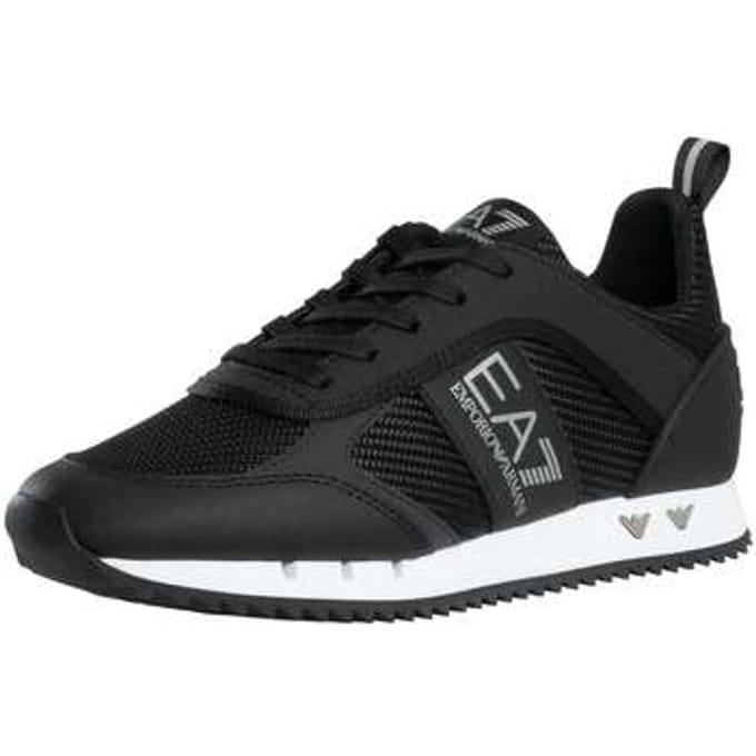 Lage Sneakers Emporio Armani EA7 Mesh logo-sneakers