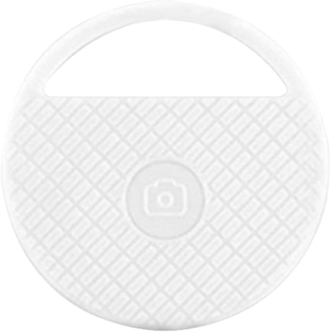Locatie Tracker - Vindapparaat Sleutels - Spullen Terugvinden - Tweerichtingsalarm - 3.8 cm - Wit