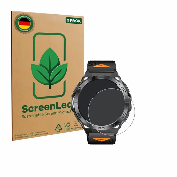 2 Stuks Screenprotector voor Rogbid Titan K - Hoogwaardige Beschermfolie transparant