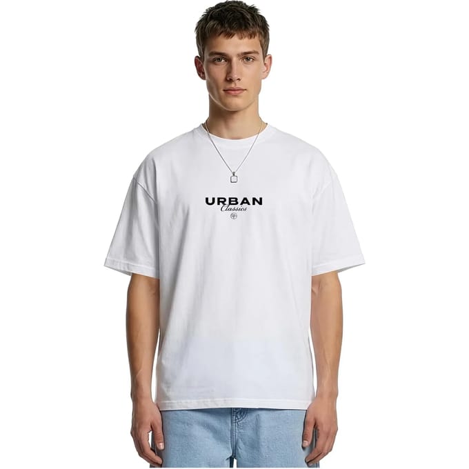 Urban Classics - Mastering Basics Loose Heren Tshirt - XS - Wit