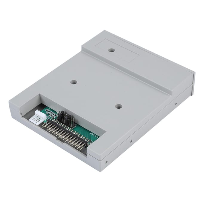 SFR1M44-FU 3,5 inch 1,44MB USB Floppy Drive Emulator voor Borduurmachine Plug en Play gray