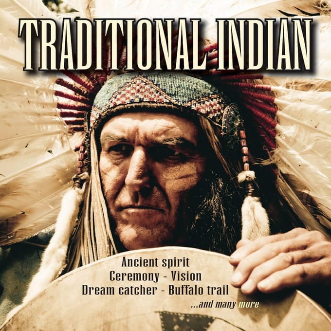 Indiase Muziek CD - Traditionele Klanken - Ontspanning Luisteren - Eén Schijf - 14cm Breed