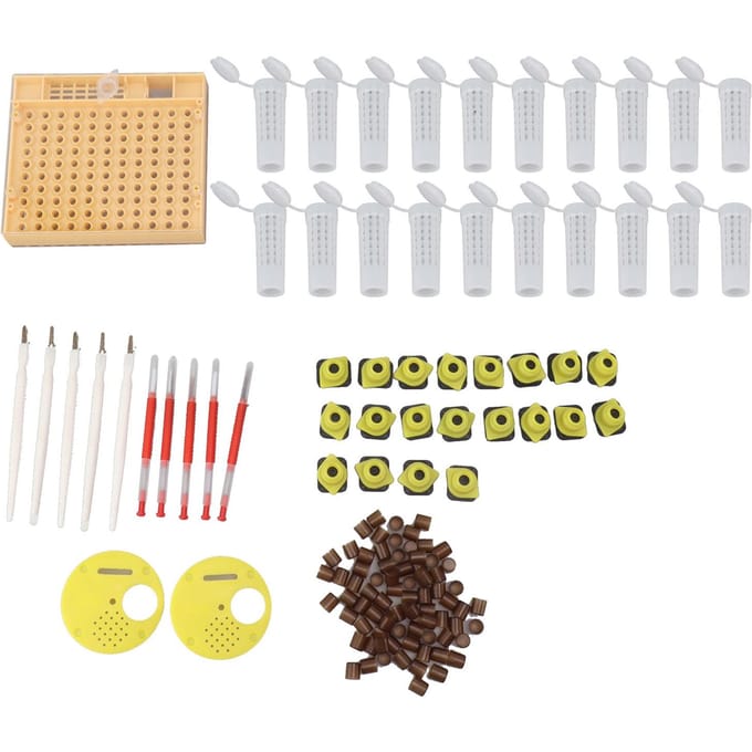 Koninginnenteelt Systeem Plastic Broedcel Cup Kit Bijenteelt Entapparatuur Benodigdheden white