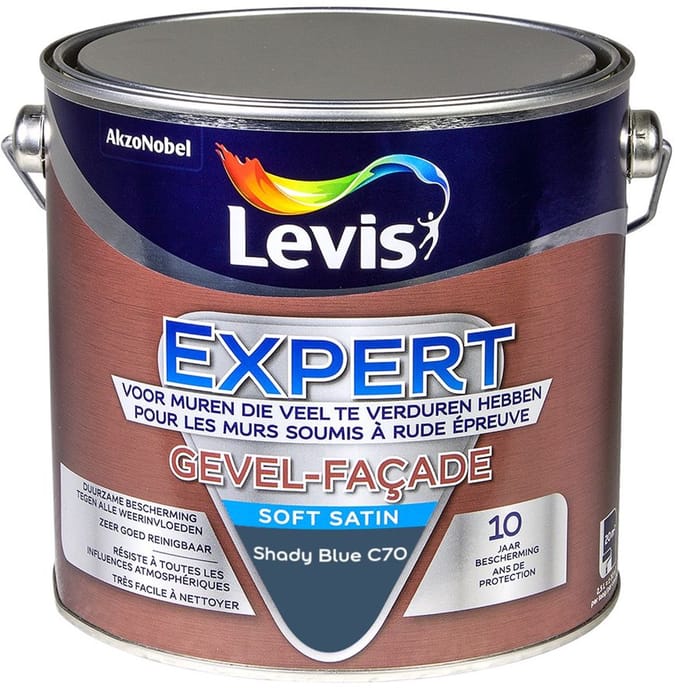 Levis - Expert Gevel Mix - Shady Blue C70 - Mengverf - 2,5 L