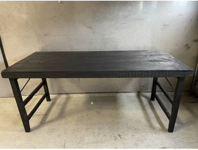 Foldingtable black 180cm