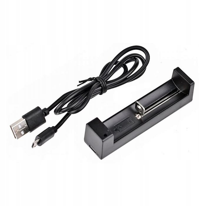 PROX USB Lader voor 18650 Batterijen