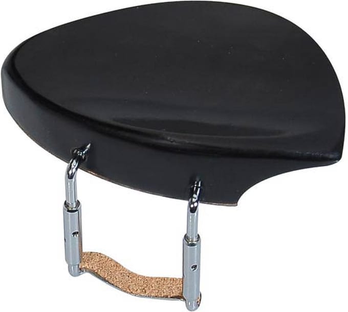 ELS CRA-TE-E viola chinrest 'Teka'-model, ebony