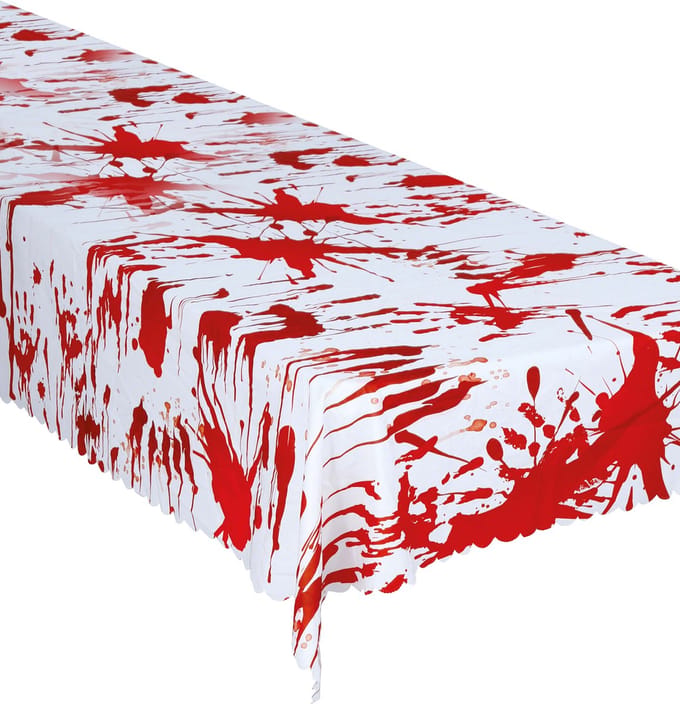 Fiestas Guirca - Tafelkleed Bloody (177 x 134 cm)