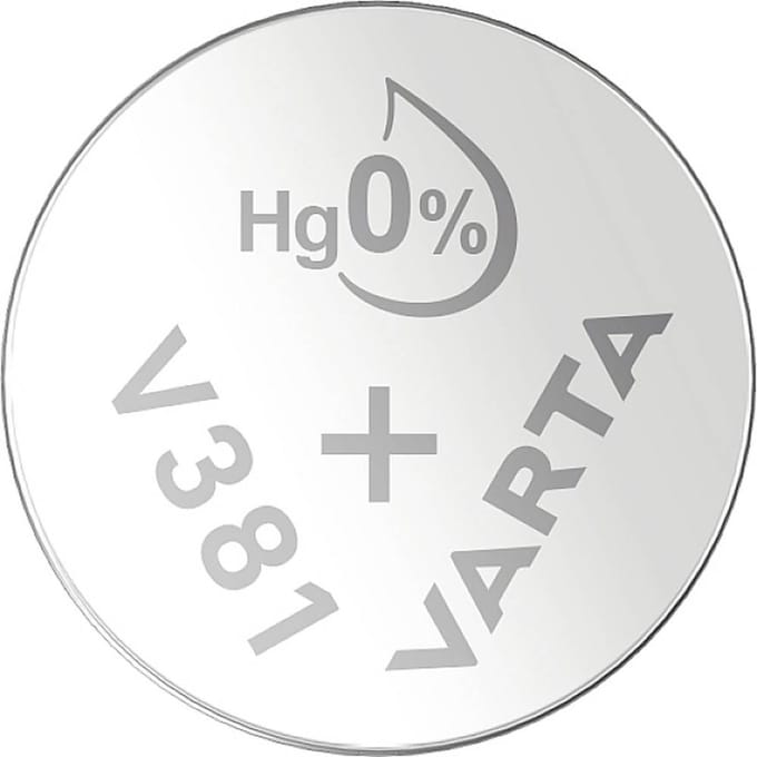 Varta V381 (SR55) Zilveroxide knoopcel-batterij / 1 stuk
