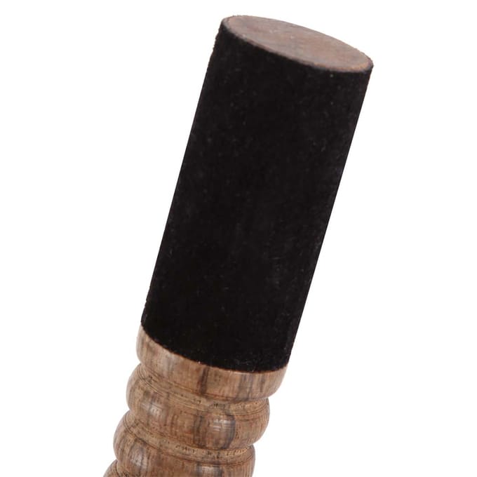 Multi purpose Tibetan Buddhism Wood Mallet Striker Stick for Singing Bowl brown